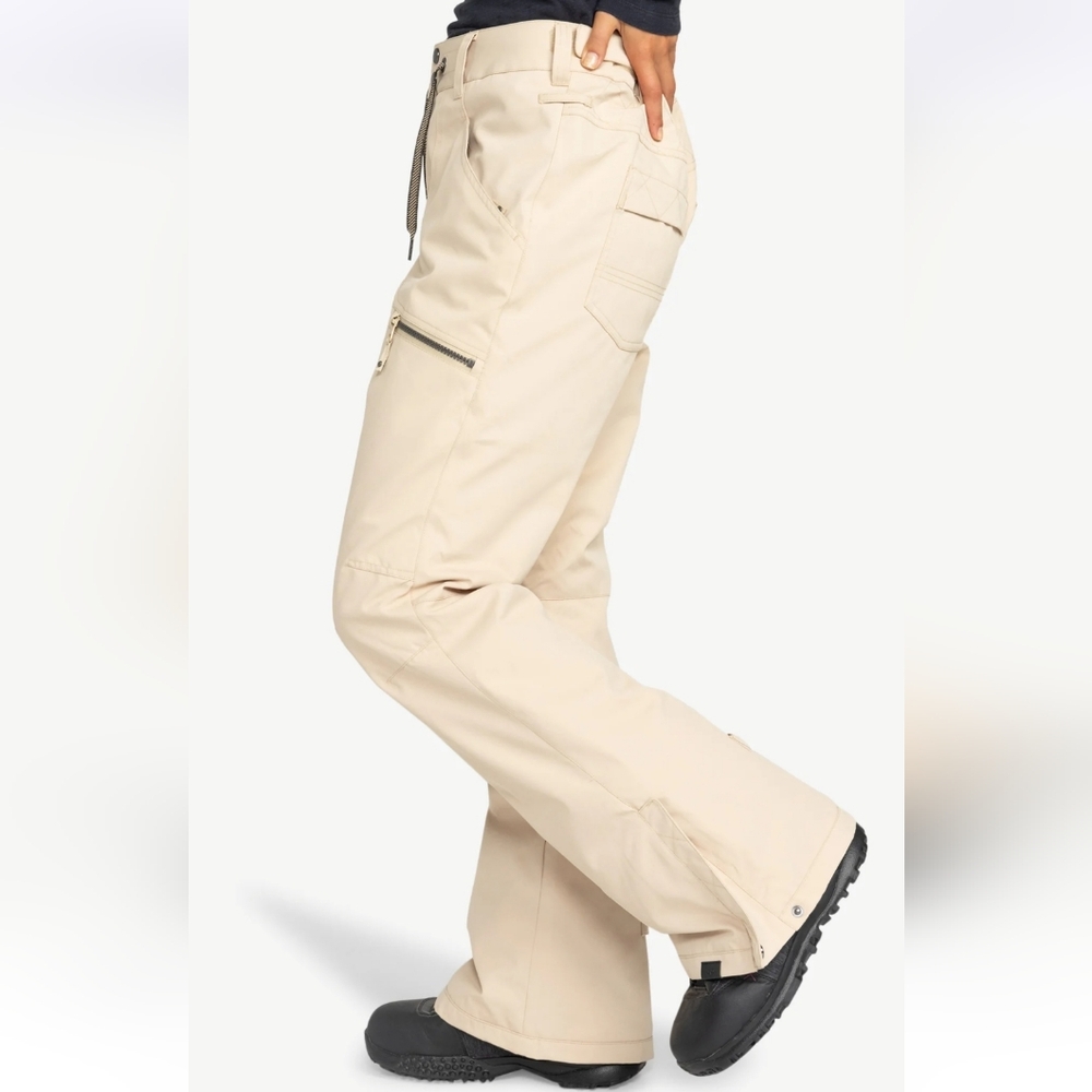 NEW Roxy Nadia Snow Pants Cream - Picture 11 of 13